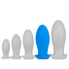EggPlay Plug silicone Saurus Egg XL 16.5 x 7.3cm Bleu